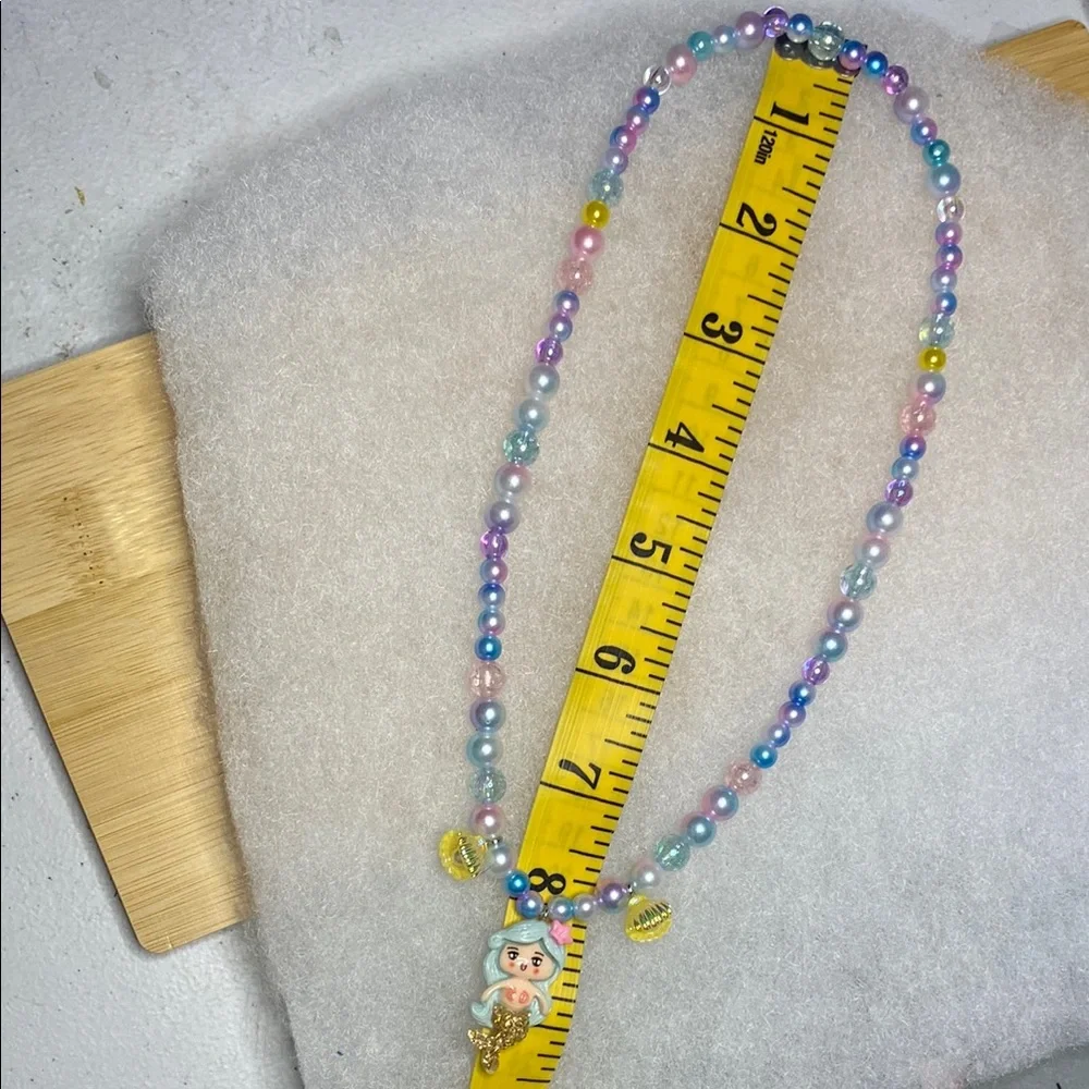 Colorful Beaded  Necklace and Bracelet  Set